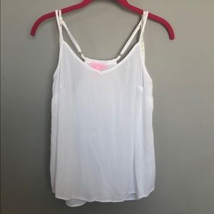 Lilly Pulitzer White Dusk Top, Size XS
